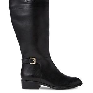 Black Knee High Ralph Lauren Boots